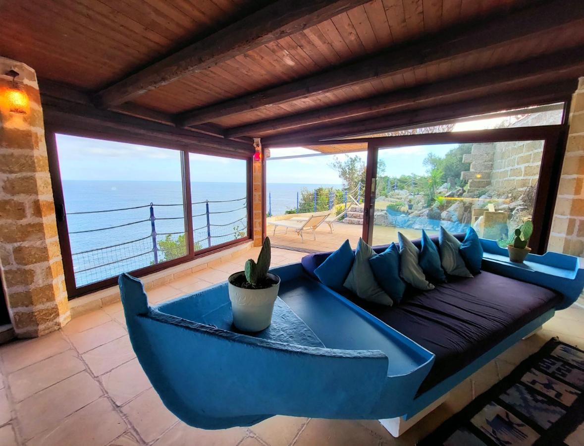 Ville Girasoli "Villa Nella Baia" With Private Swimming Pool Tricase Exterior photo